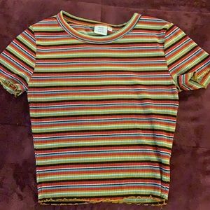 Good Luck Gem crop top